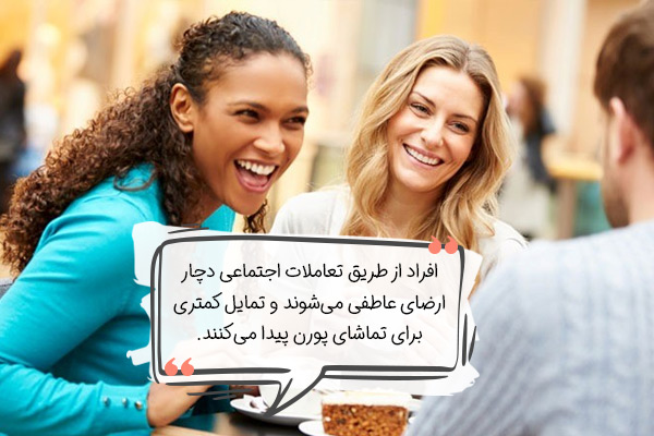 کاهش زمان تنهایی برای ترک پورن