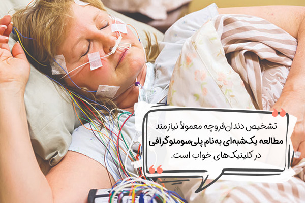 دندان قروچه در خواب چگونه تشخیص داده می‌شود؟