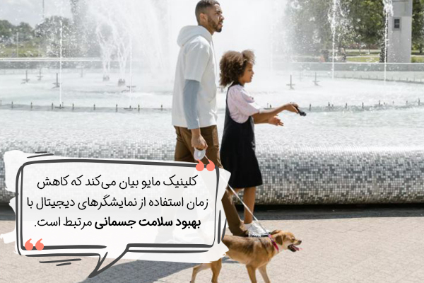 کاهش استفاده از نمایشگر