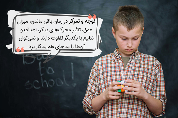 تفاوت توجه و تمرکز در چیست؟