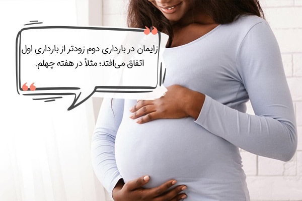 زایمان دوم در هفته‌ چندم اتفاق می‌افتد؟