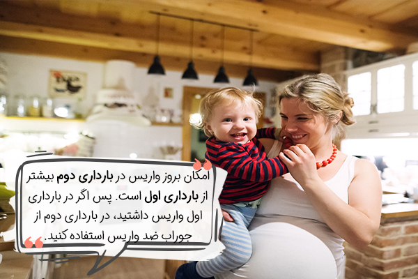 واریس در بارداری دوم 