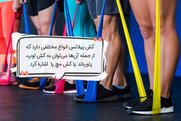 معرفی انواع کش پیلاتس از لحاظ ظاهری